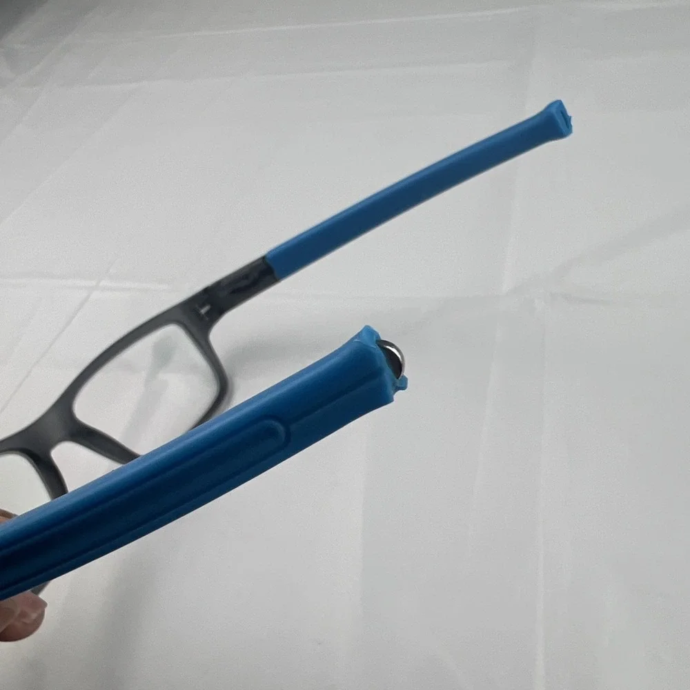 Oakley OY8005 0249 Eyeglasses Boys Black Blue Full Rim  49-15-128 Frames Only